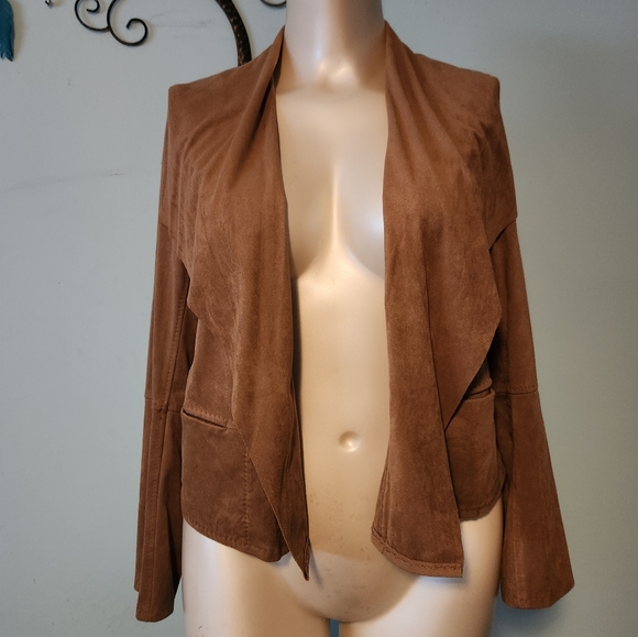 Vegan Suede Blazer NWT - Picture 7 of 7